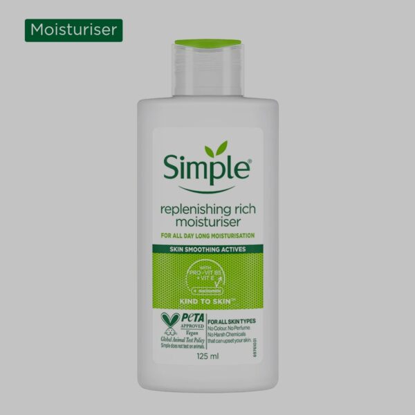 Simple Kind to Skin Replenishing Rich Moisturiser 125ml